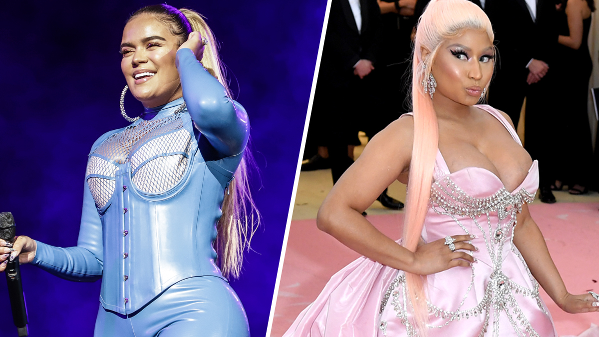 Karol G No Esconde La Emoción De Cantar Con Nicki Minaj