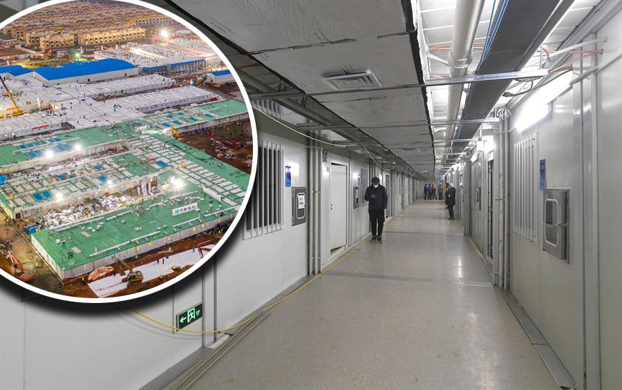 Acabado En 10 Dias Asi Es Por Dentro El Hospital Chino Contra El Coronavirus Telemundo Utah