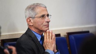 El médico Anthony Fauci.