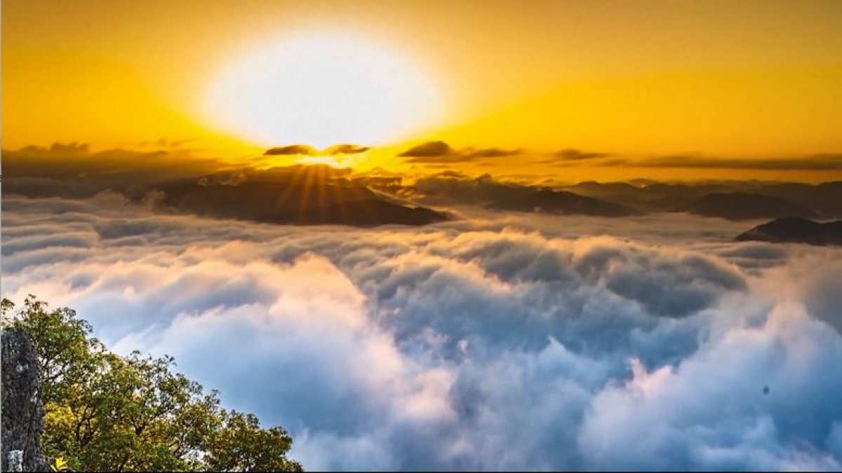 El espectacular mar de nubes que roba el aliento sobre las montañas – Telemundo Utah