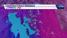 Mínimas en la madrugada en el norte de Utah