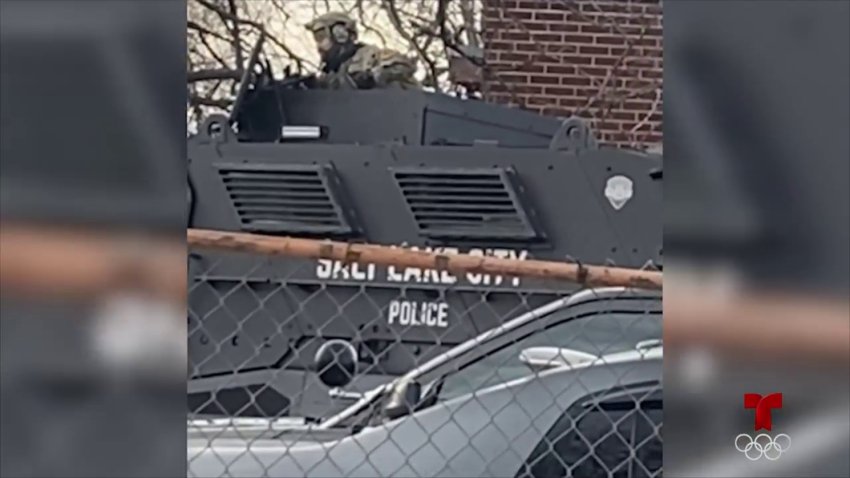 Arrestan a sospechoso de agresión y atrincherarse en una casa rodante en SLC