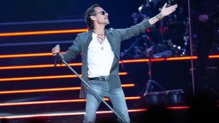 El cantante puertorriqueño, Marc Anthony.