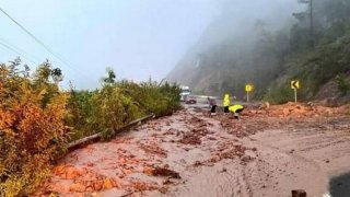 Carretera Sinaloa Mazatlán en México