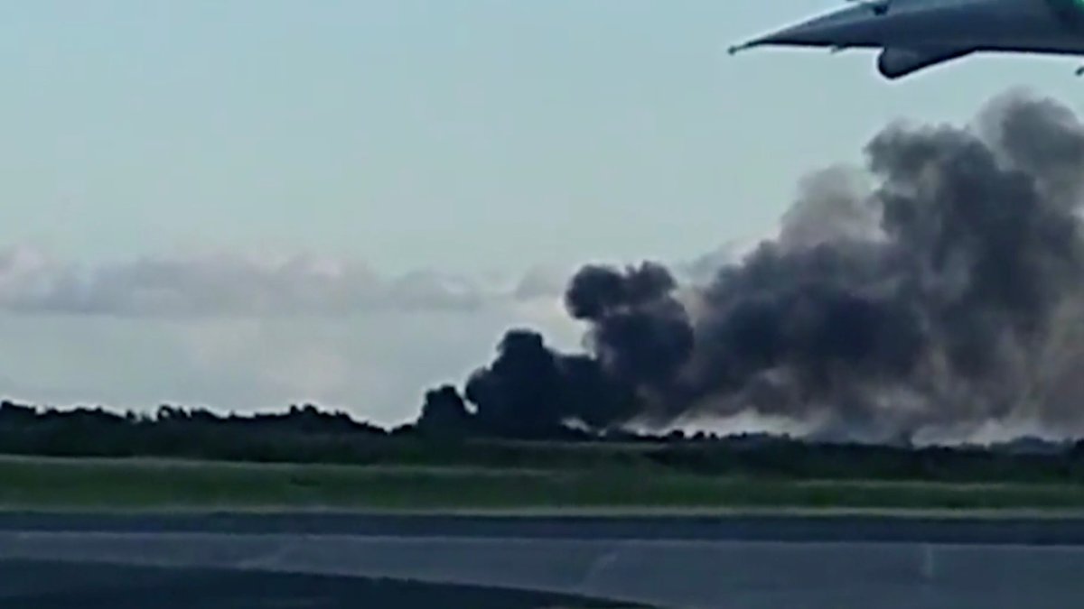Mueren todas las personas a bordo de avión que se estrelló en aeropuerto de Santo  Domingo – Telemundo Utah