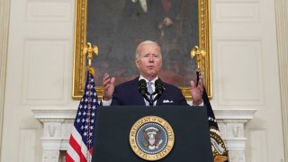 El presidente Joe Biden habló este jueves desde la Casa Blanca.