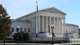 La Corte Suprema de Justicia en Washington DC.