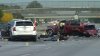 Brutal accidente: se habrían bajado de sus autos tras choques para morir arrollados en plena autopista