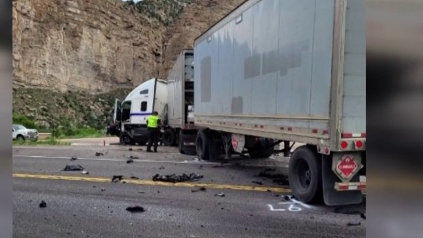 Cierran por varias horas la ruta estatal 6 por accidente mortal entre camión de carga y vehículo