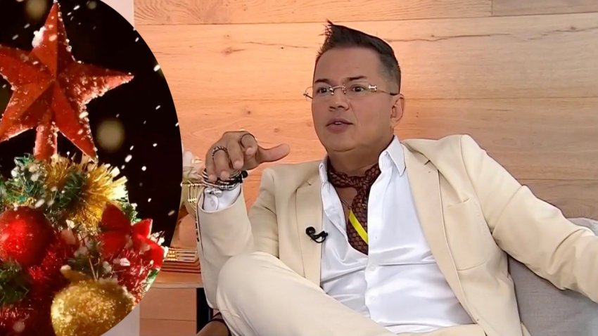 Charlie Zaa explica por qué deja el árbol de Navidad los 365 días del año