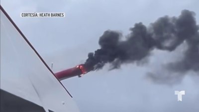 Captan en video incendio en crucero Carnival que salió de Florida