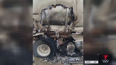 Camión se incendia en el condado Summit