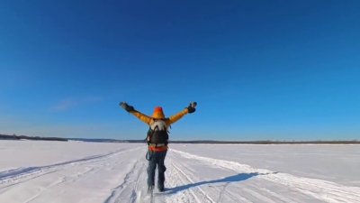 La hazaña de una mujer de Utah: 1,000 millas esquiando en Alaska