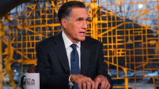 Foto de archivo del senador Mitt Romney.