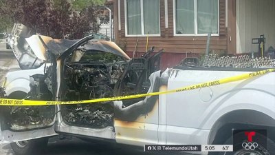 Arrestan a sospechoso de quemar un vehículo y atrincherarse en una vivienda en Pleasant Grove