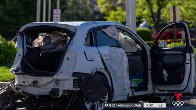 Por exceso de velocidad: se registra aparatoso accidente en Salt Lake City