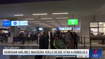 Hawaiian Airlines inaugura vuelo desde Utah hasta Honolulu