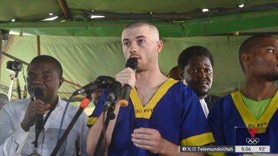 Reaparecen en corte militar estadounidenses presos en el Congo