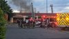 Restaurante en West Valley envuelto en llamas: reportan un bombero herido