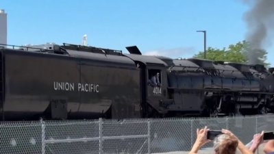 La locomotora Big Boy de Union Pacific visita Utah