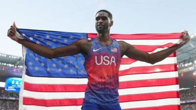 DESTACADOS: Shelby McEwen gana la plata después del desempate en la final de salto de altura masculine