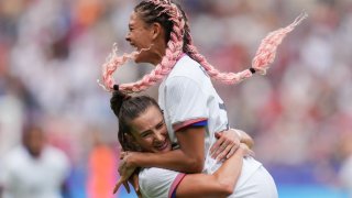 Trinity Rodman fue la futbolista que le dio a EEUU el pase a la semifinal en París 2024.