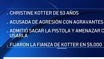 Arrestada tras apuntar con una pistola a una mujer en el drive-thru de una farmacia