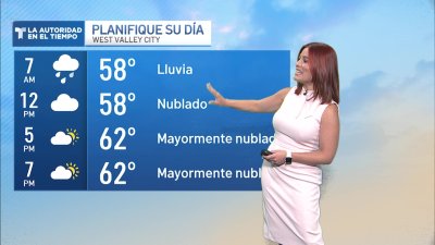 Martes húmedo y temperaturas mucho más frescas