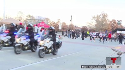 Recaudan fondos en carrera en acción de gracias en Utah