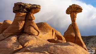Una vista del monumento nacional Grand Staircase-Escalante en Utah.
