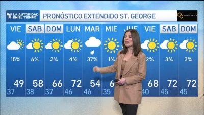 Viernes con temperaturas más frías