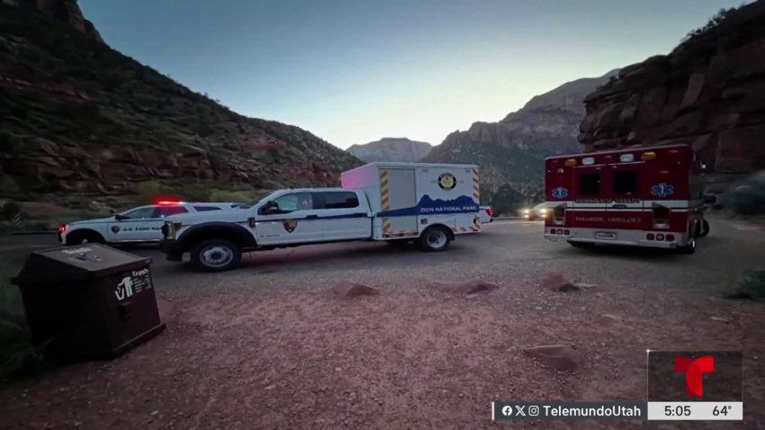 Excursionista de Utah es hospitalizado tras caer a 30 pies de altura en Parque Nacional Zion