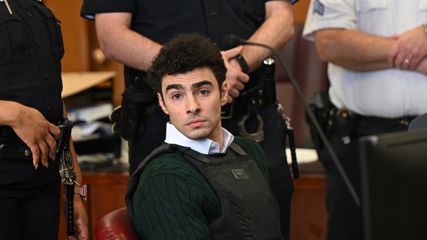 Luigi Mangione appears at a hearing