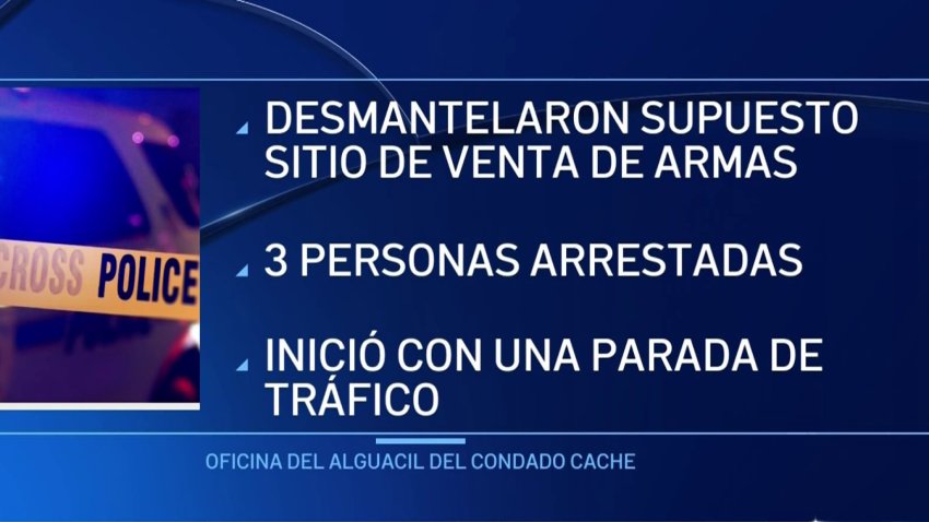 Incautan armas, explosivos y drogas en operativo en el Condado Cache