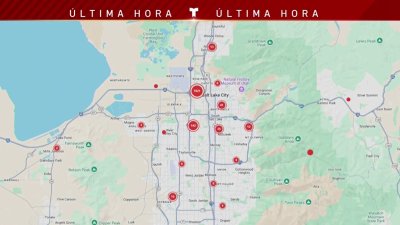 Varias zonas en Utah sin luz