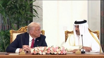 Trump llega a Catar en medio de controversia por regalo multimillonario