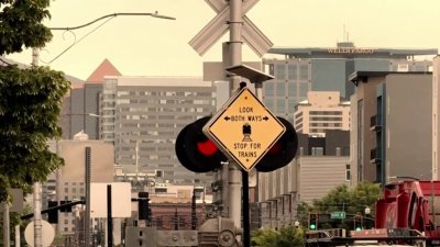 Hombre resultó herido tras ser arrollado por un tren de carga en Salt Lake City
