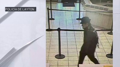 Policía de Layton busca a sospechoso de robar un banco