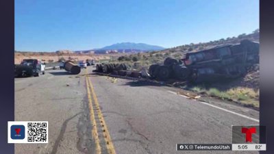 Reabren Ruta Estatal 191 tras vuelco de un camión