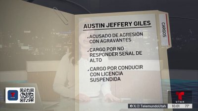Arrestan a hombre acusado de agredir a oficiales de la policía de Salt Lake City