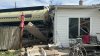 Camión de carga se estrella con varios carros y una vivienda en Wellington