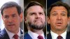 ¿Vance, Rubio o DeSantis? A quiénes ven los republicanos como posibles sucesores de Trump